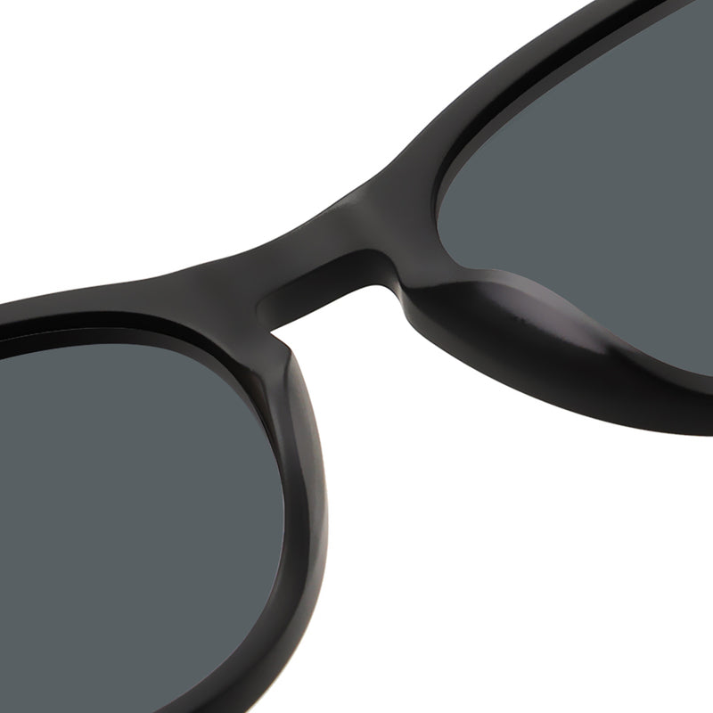 T2B Matte Black with Blue Mirror Lens