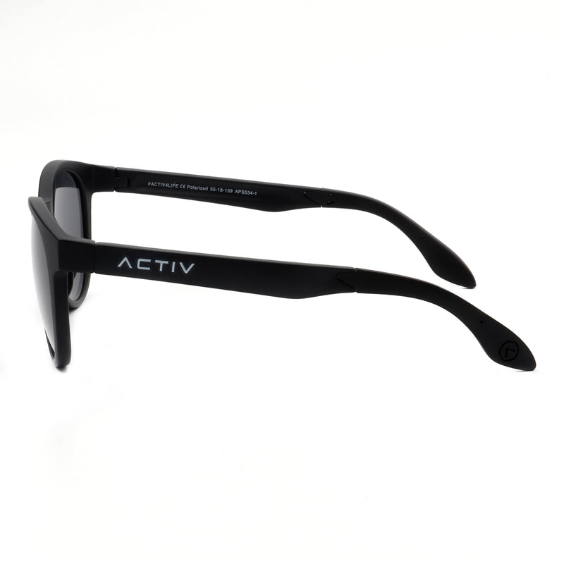 ACTIV One T2B - Matte Black with Cool Grey Lens