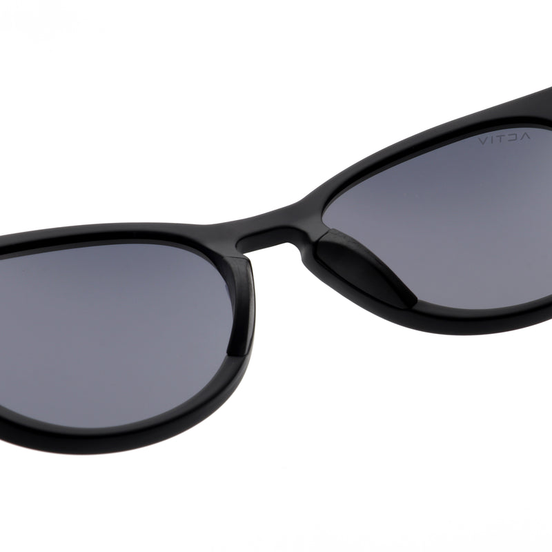 ACTIV One T2B - Matte Black with Gold Mirror Lens