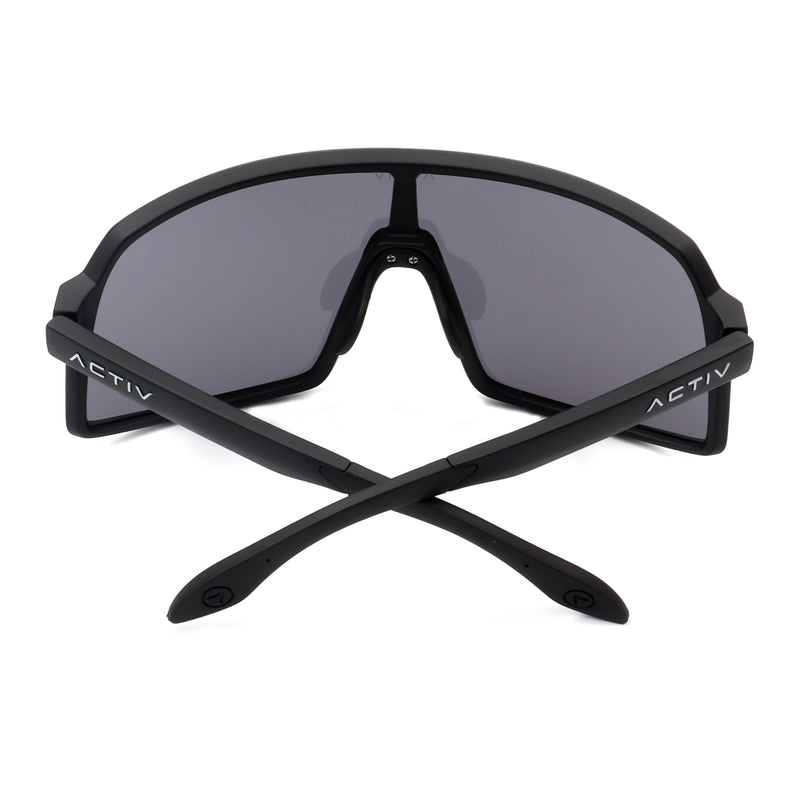 ACTIV AERO  - Matte Black with Grey Lens