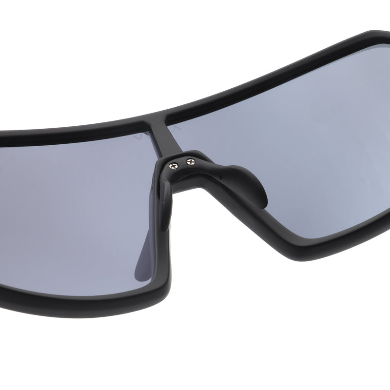 ACTIV AERO  - Matte Black with Gold Mirror Lens