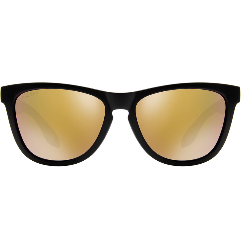 ACTIV One - Matte Black with Rose Gold Lens